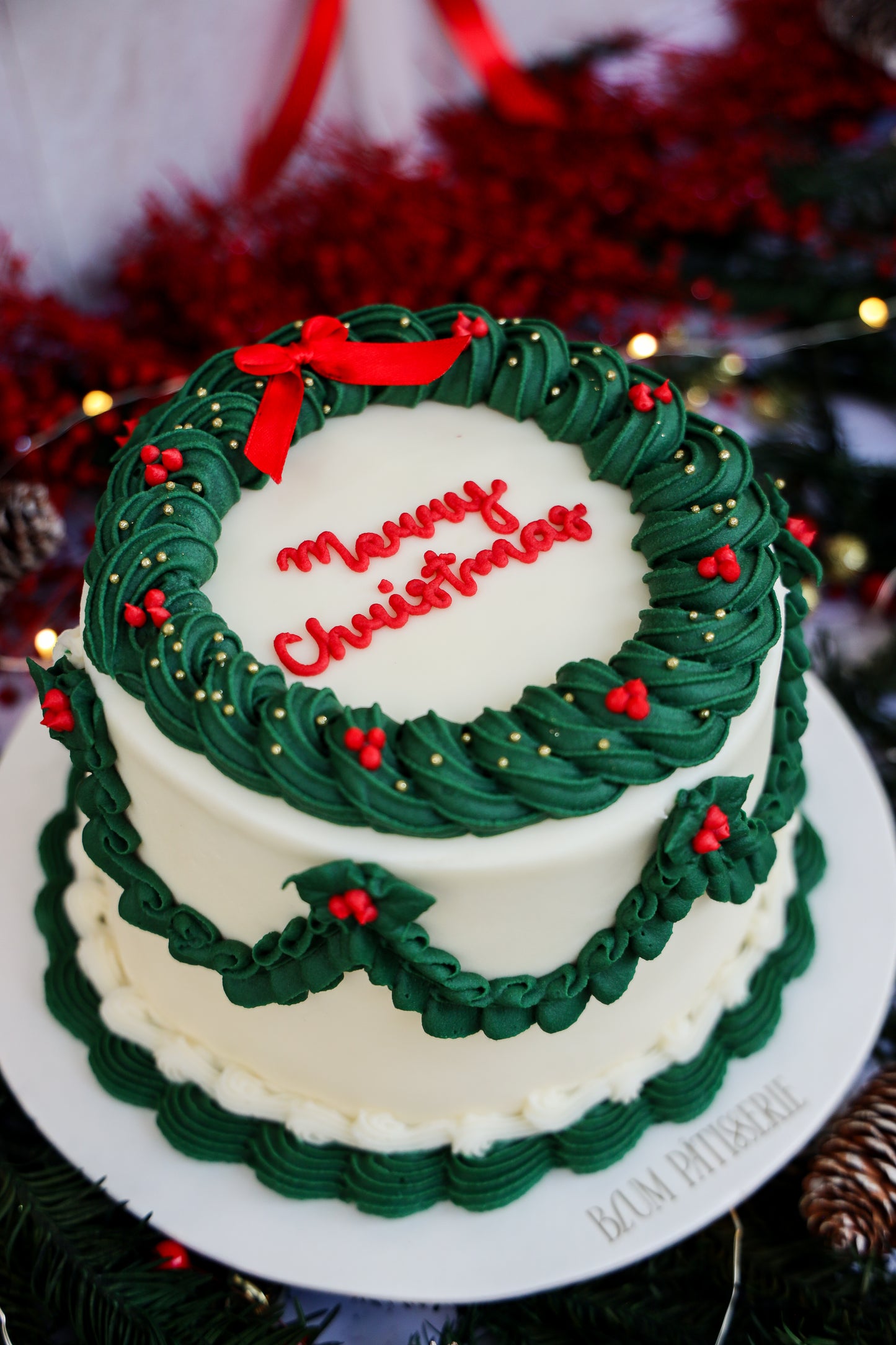 Christmas Vintage Cake